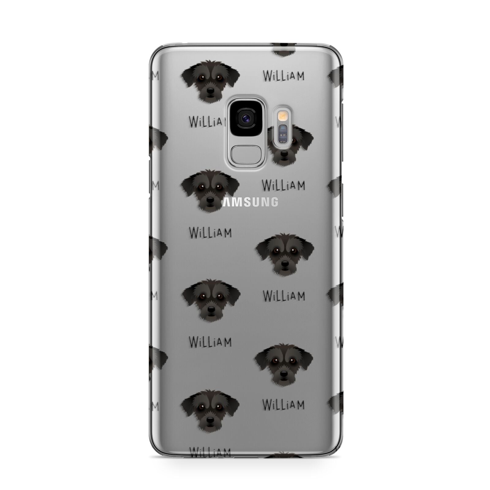 Jack A Poo Icon with Name Samsung Galaxy S9 Case