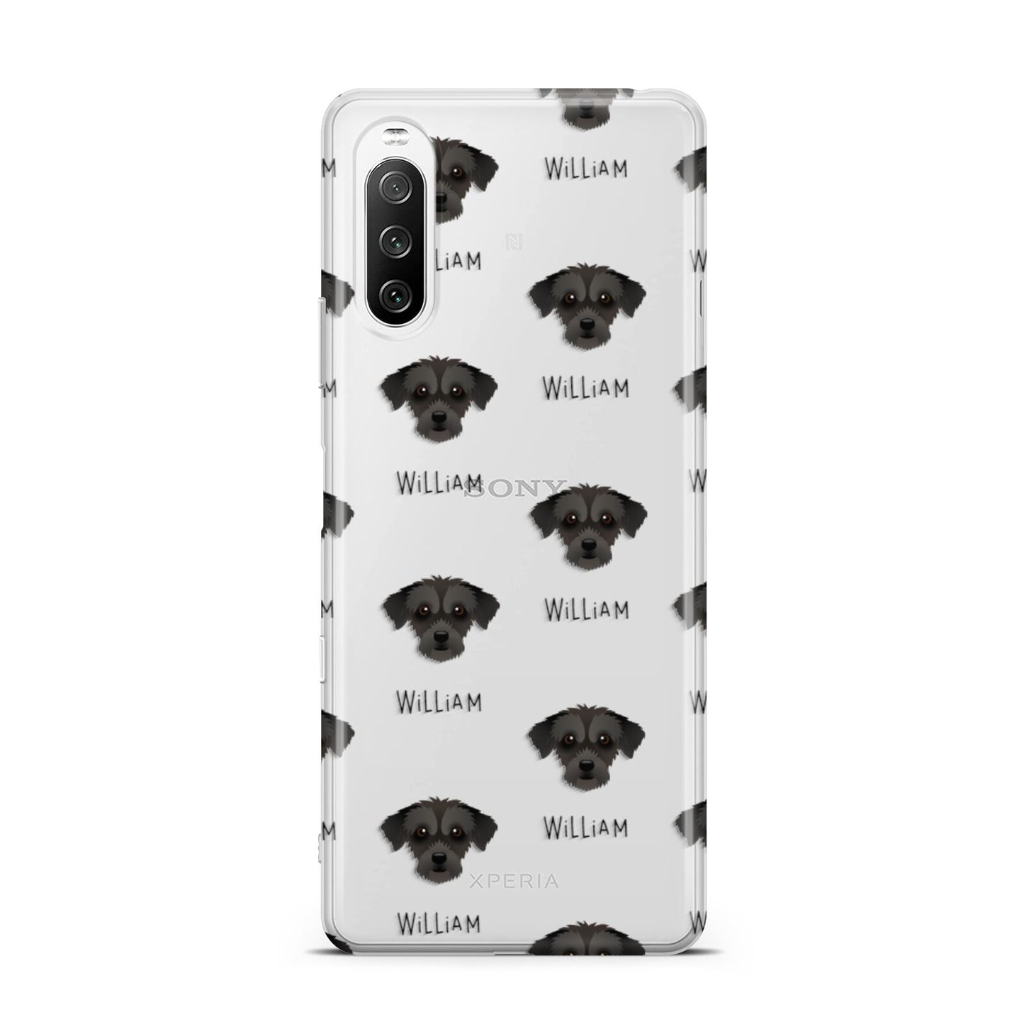 Jack A Poo Icon with Name Sony Xperia 10 III Case
