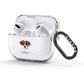 Jack A Poo Personalised AirPods Glitter Case 3rd Gen Side Image