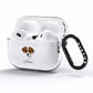 Jack A Poo Personalised AirPods Pro Clear Case Side Image