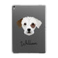 Jack A Poo Personalised Apple iPad Grey Case