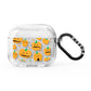Jack O Lanterns with Transparent Background AirPods Glitter Case 3rd Gen