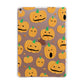 Jack O Lanterns with Transparent Background Apple iPad Rose Gold Case