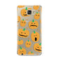 Jack O Lanterns with Transparent Background Samsung Galaxy A9 2016 Case on gold phone