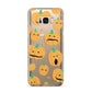 Jack O Lanterns with Transparent Background Samsung Galaxy S8 Plus Case