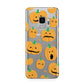Jack O Lanterns with Transparent Background Samsung Galaxy S9 Case