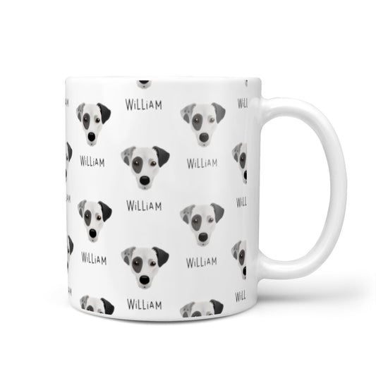 Jack Russell Terrier Icon with Name 10oz Mug