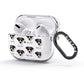 Jack Russell Terrier Icon with Name AirPods Glitter Case 3rd Gen Side Image