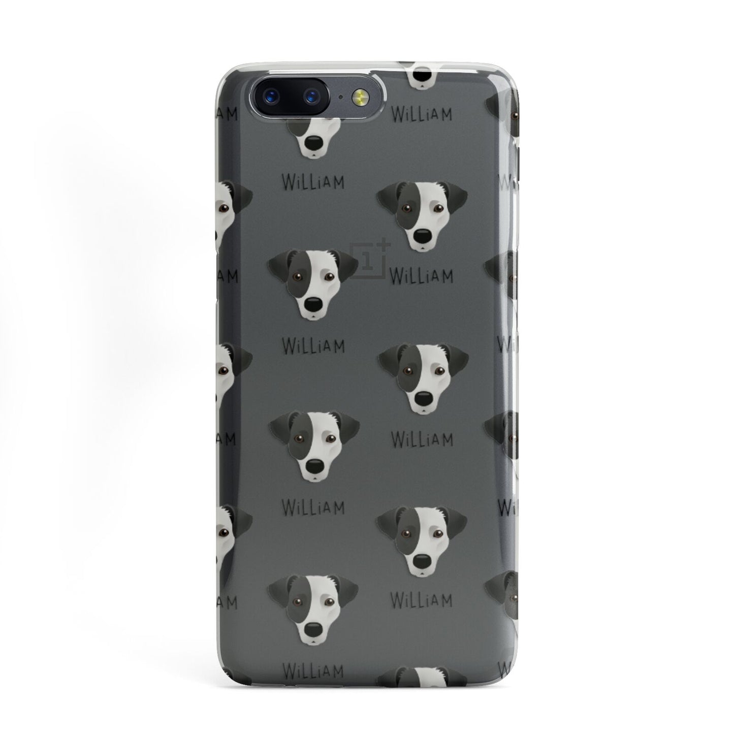 Jack Russell Terrier Icon with Name OnePlus Case