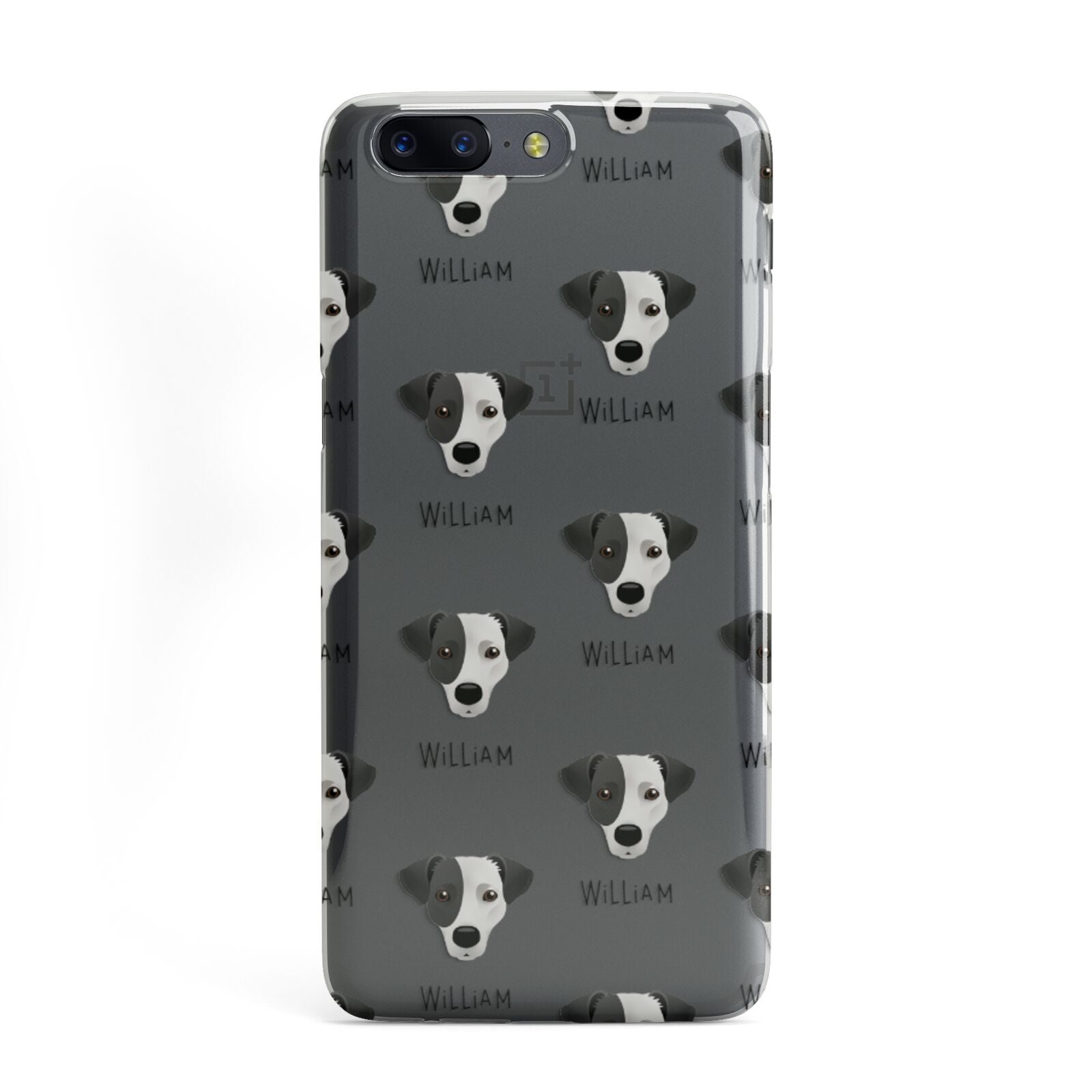 Jack Russell Terrier Icon with Name OnePlus Case