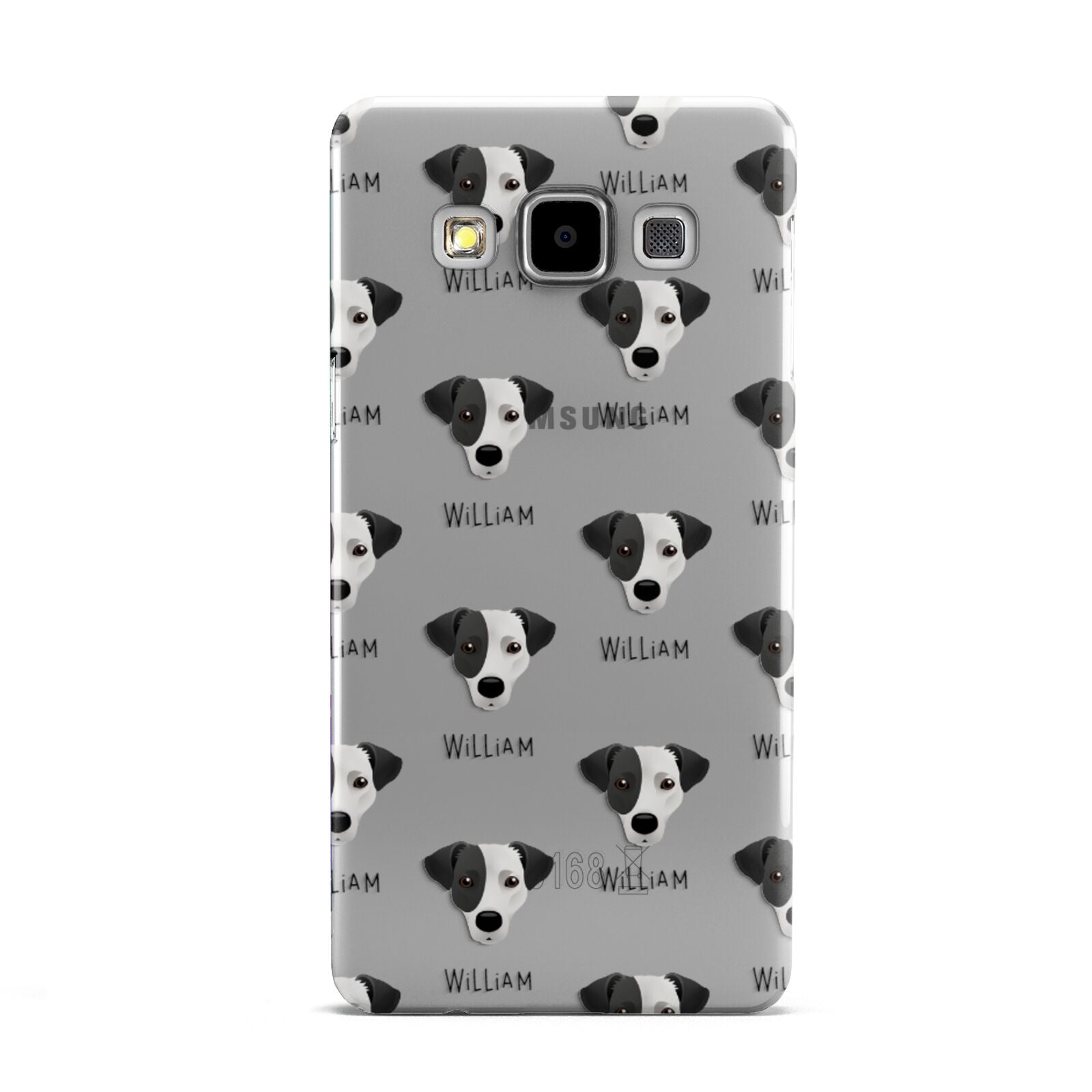 Jack Russell Terrier Icon with Name Samsung Galaxy A5 Case