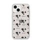 Jack Russell Terrier Icon with Name iPhone 14 Glitter Tough Case Starlight