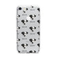 Jack Russell Terrier Icon with Name iPhone 7 Bumper Case on Silver iPhone