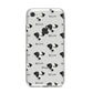 Jack Russell Terrier Icon with Name iPhone 8 Bumper Case on Silver iPhone