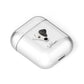 Jack Russell Terrier Personalised AirPods Case Laid Flat