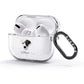 Jack Russell Terrier Personalised AirPods Glitter Case 3rd Gen Side Image