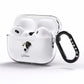 Jack Russell Terrier Personalised AirPods Pro Clear Case Side Image