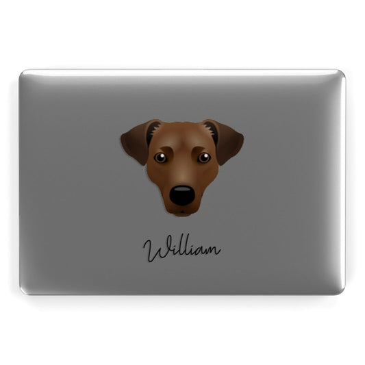 Jack Russell Terrier Personalised Apple MacBook Case