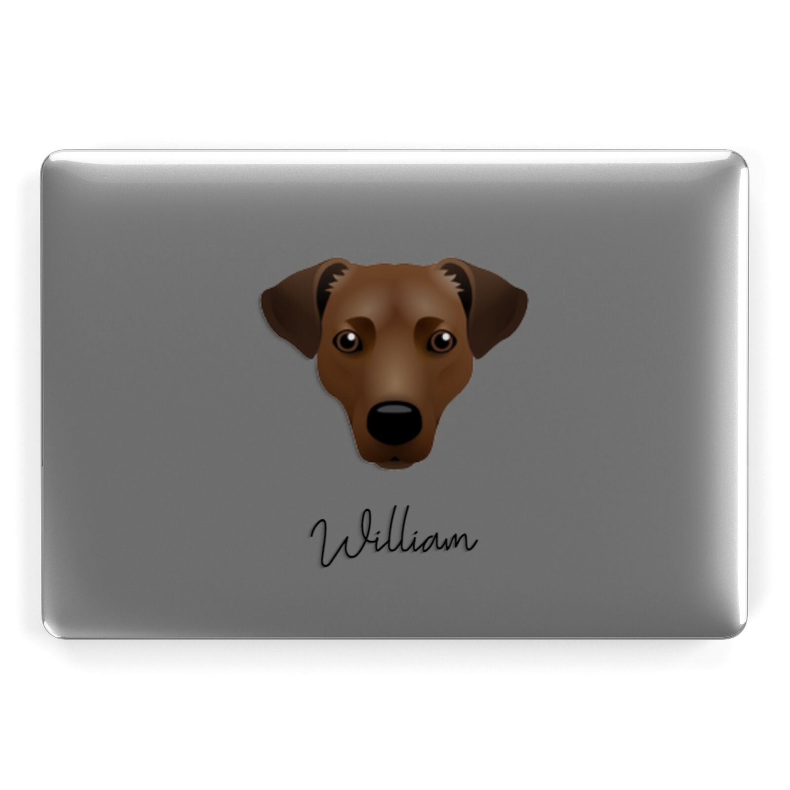 Jack Russell Terrier Personalised Apple MacBook Case