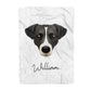Jack Russell Terrier Personalised Large Fleece Blanket