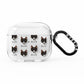 Jackahuahua Icon with Name AirPods Clear Case 3rd Gen