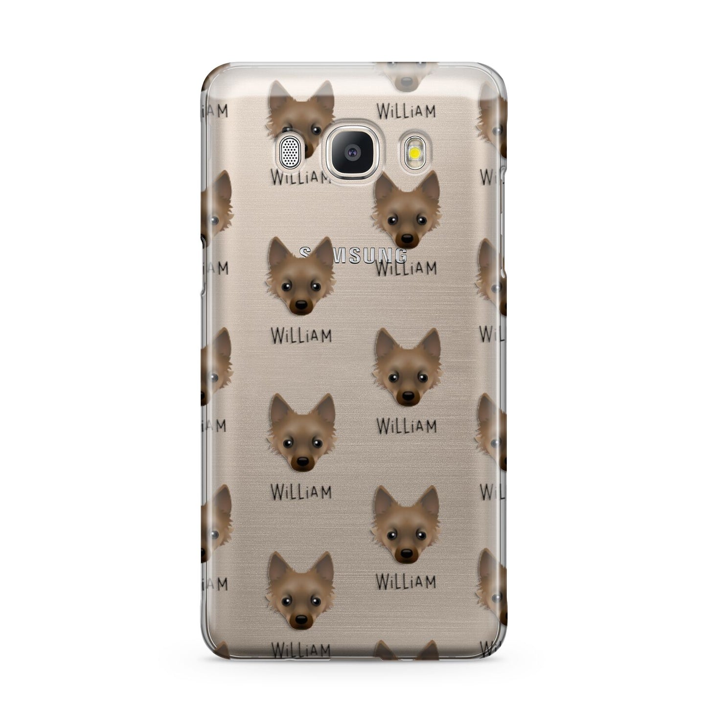 Jackahuahua Icon with Name Samsung Galaxy J5 2016 Case