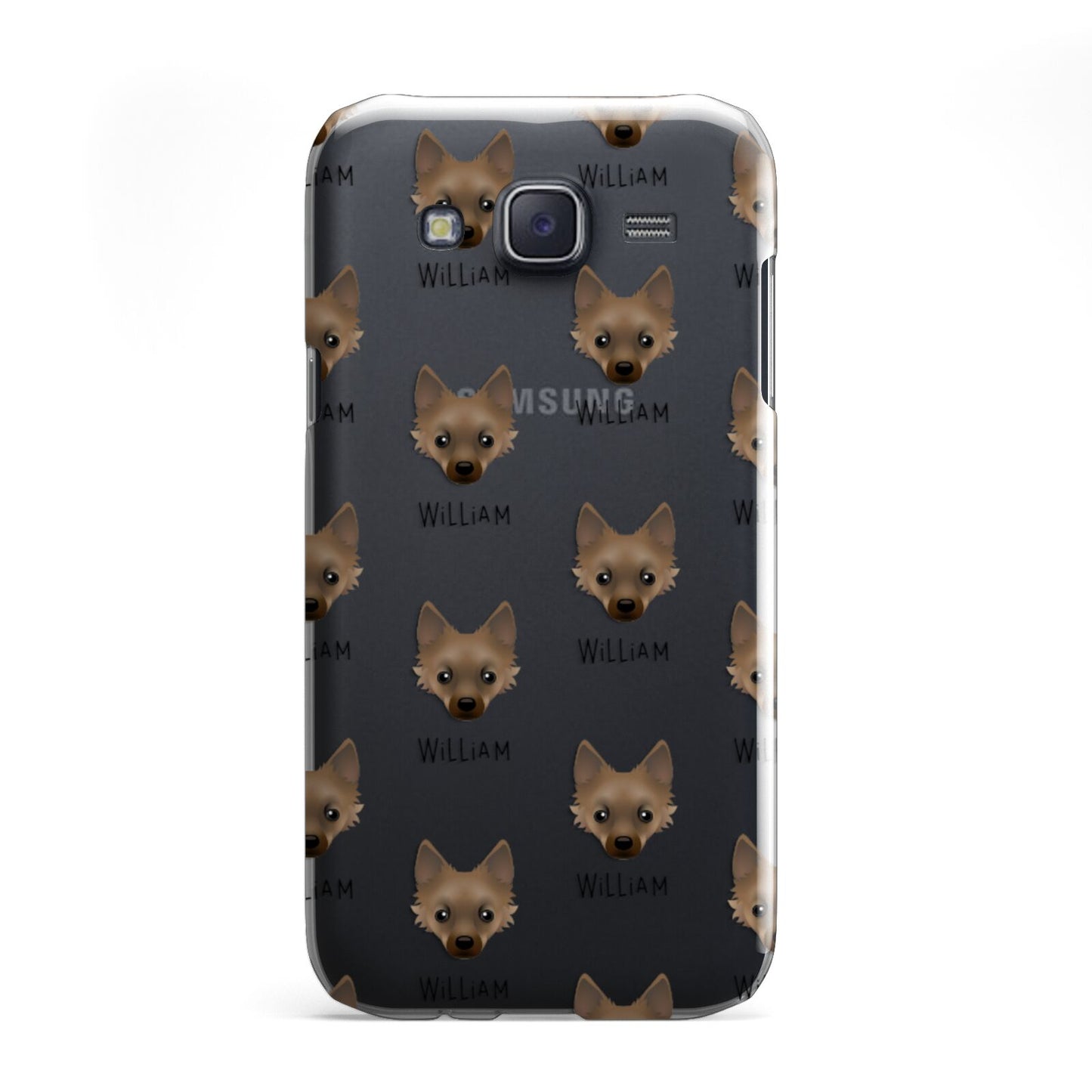 Jackahuahua Icon with Name Samsung Galaxy J5 Case