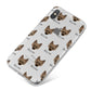 Jackahuahua Icon with Name iPhone X Bumper Case on Silver iPhone