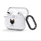 Jackahuahua Personalised AirPods Clear Case 3rd Gen Side Image