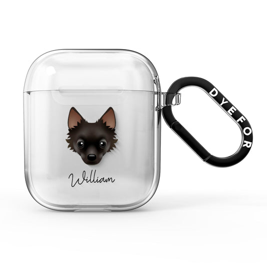 Jackahuahua Personalised AirPods Clear Case