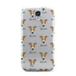 Jackshund Icon with Name Samsung Galaxy S4 Case