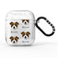 Jacktzu Icon with Name AirPods Glitter Case