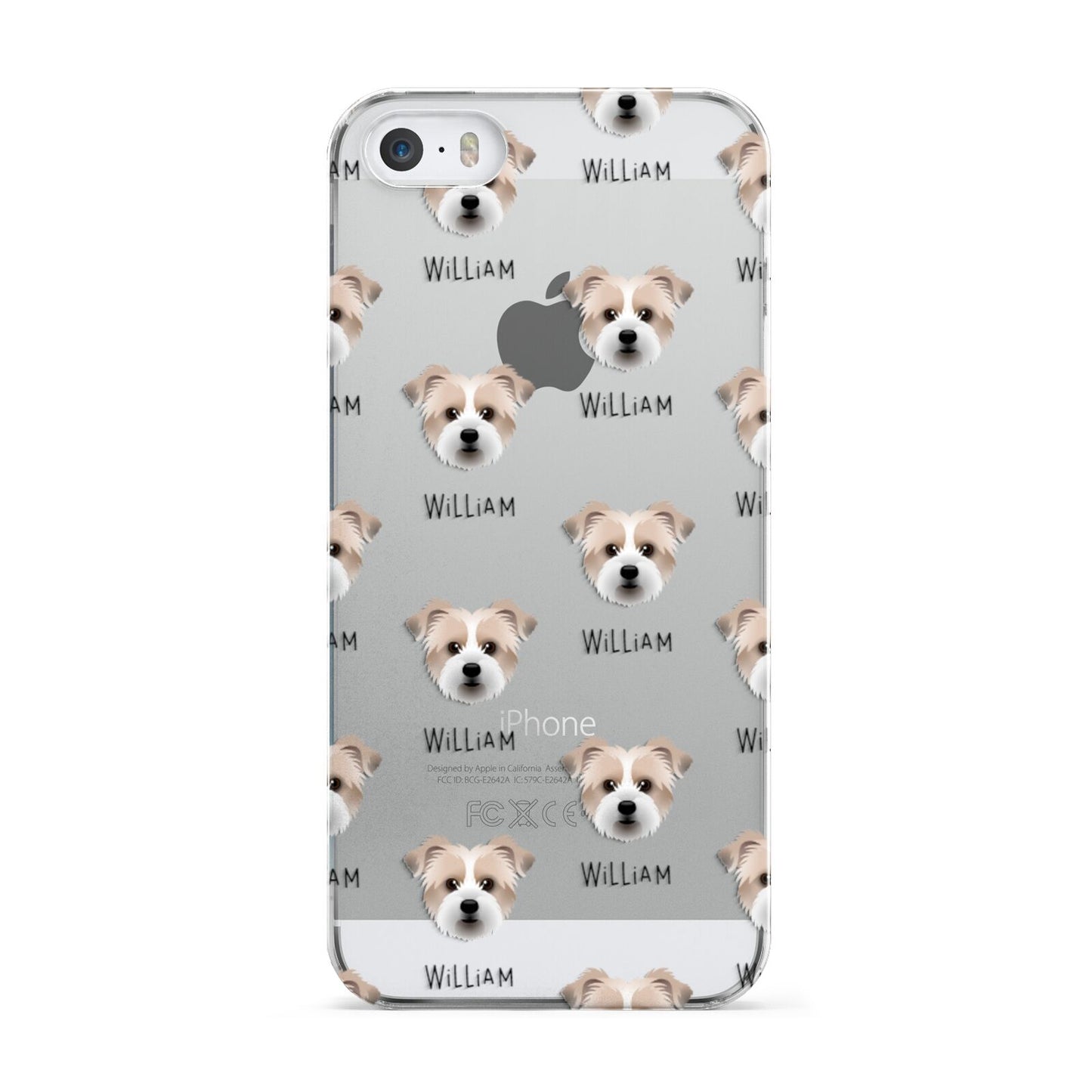 Jacktzu Icon with Name Apple iPhone 5 Case