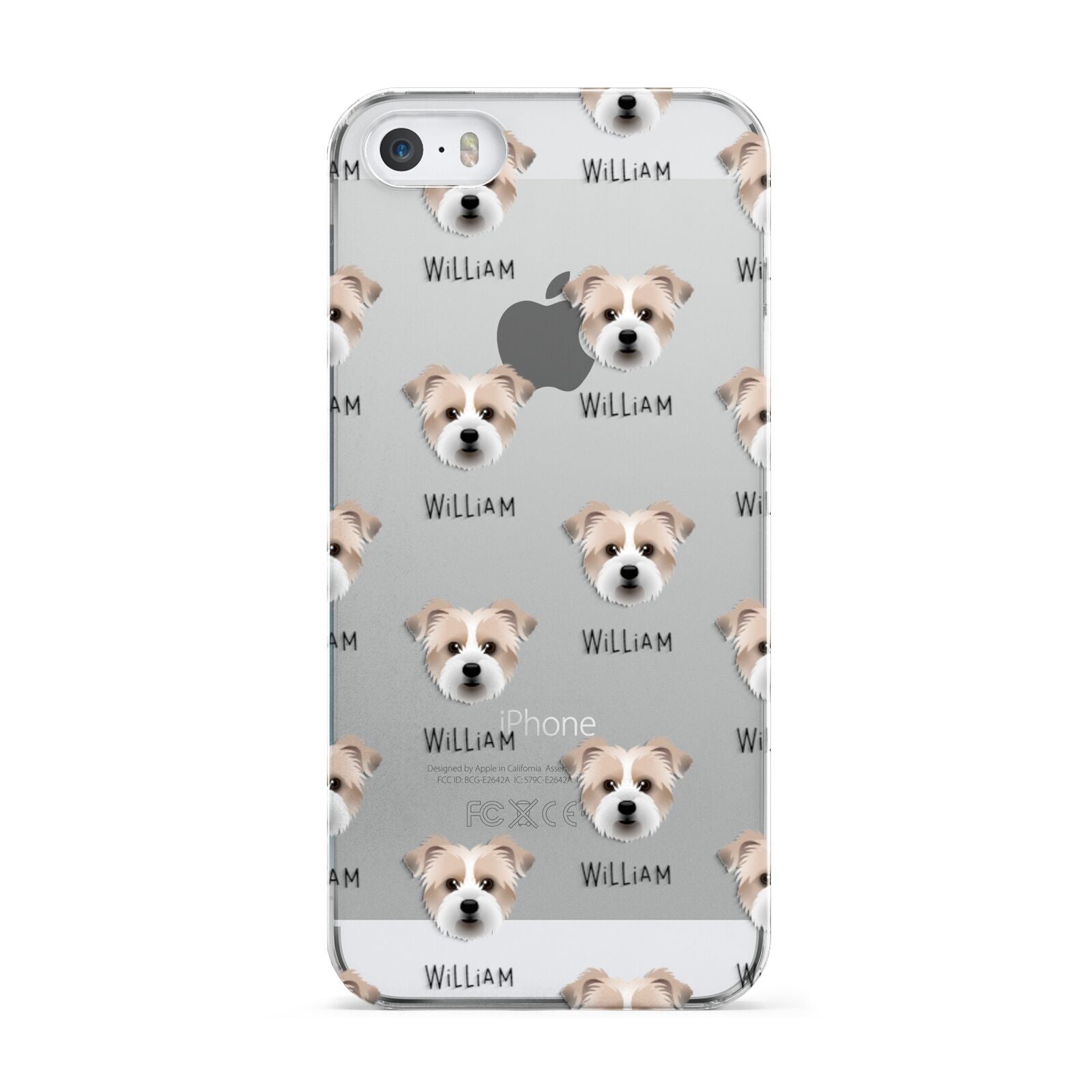 Jacktzu Icon with Name Apple iPhone 5 Case