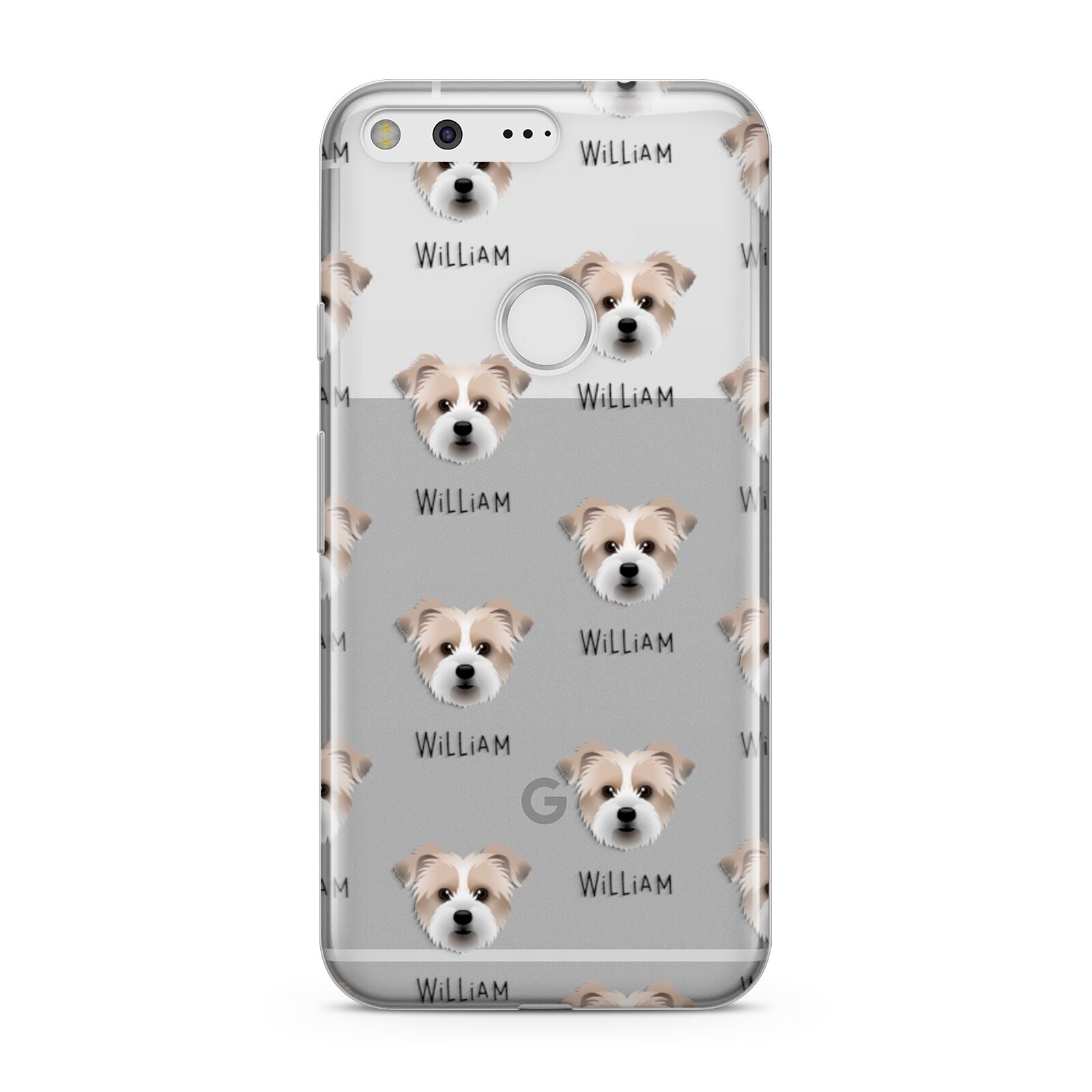 Jacktzu Icon with Name Google Pixel Case