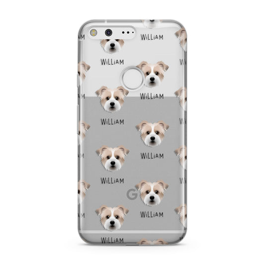 Jacktzu Icon with Name Google Pixel Case