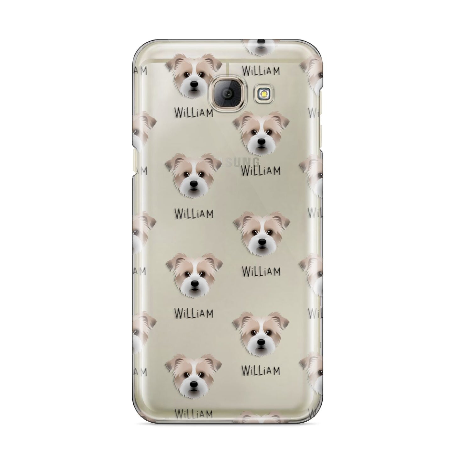 Jacktzu Icon with Name Samsung Galaxy A8 2016 Case