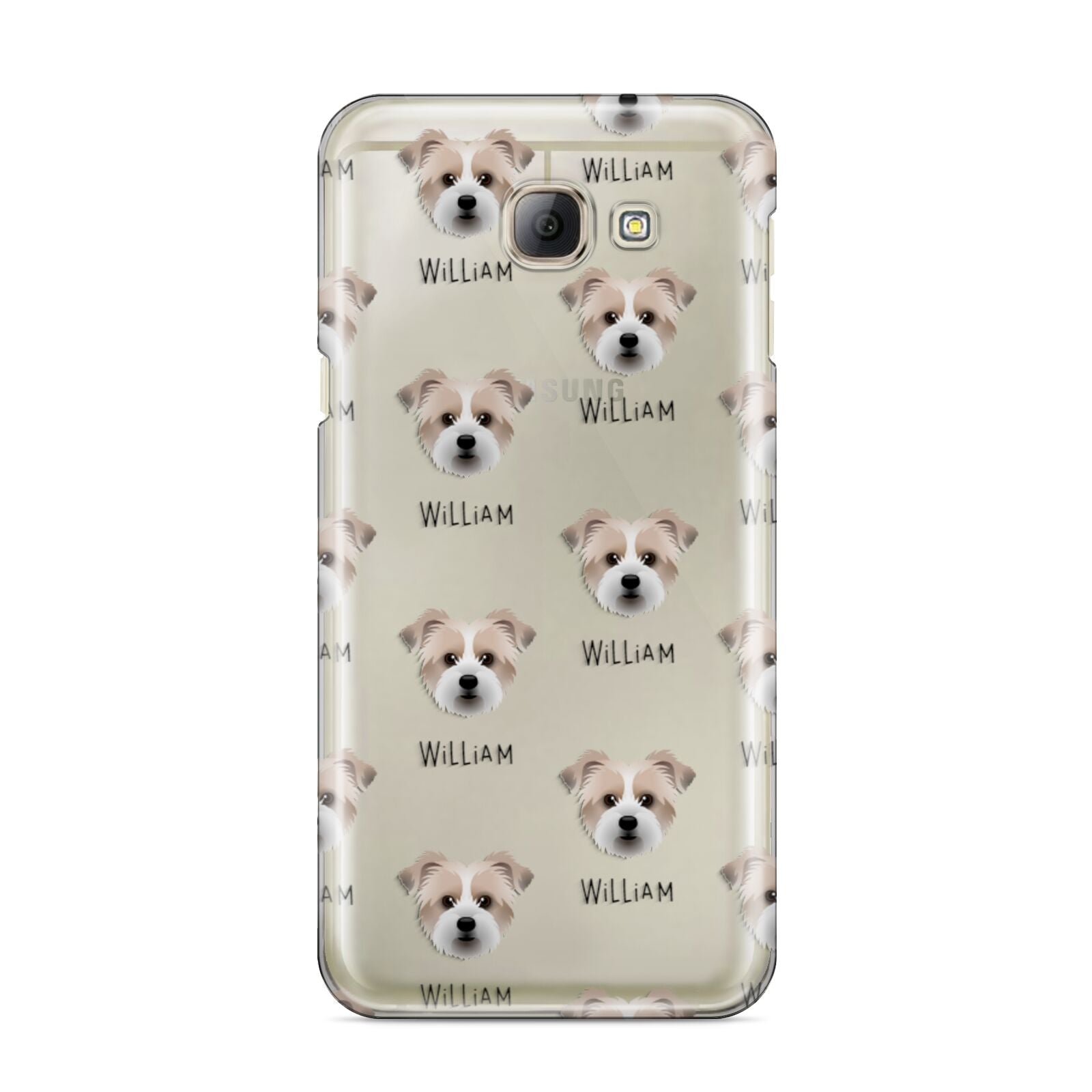 Jacktzu Icon with Name Samsung Galaxy A8 2016 Case