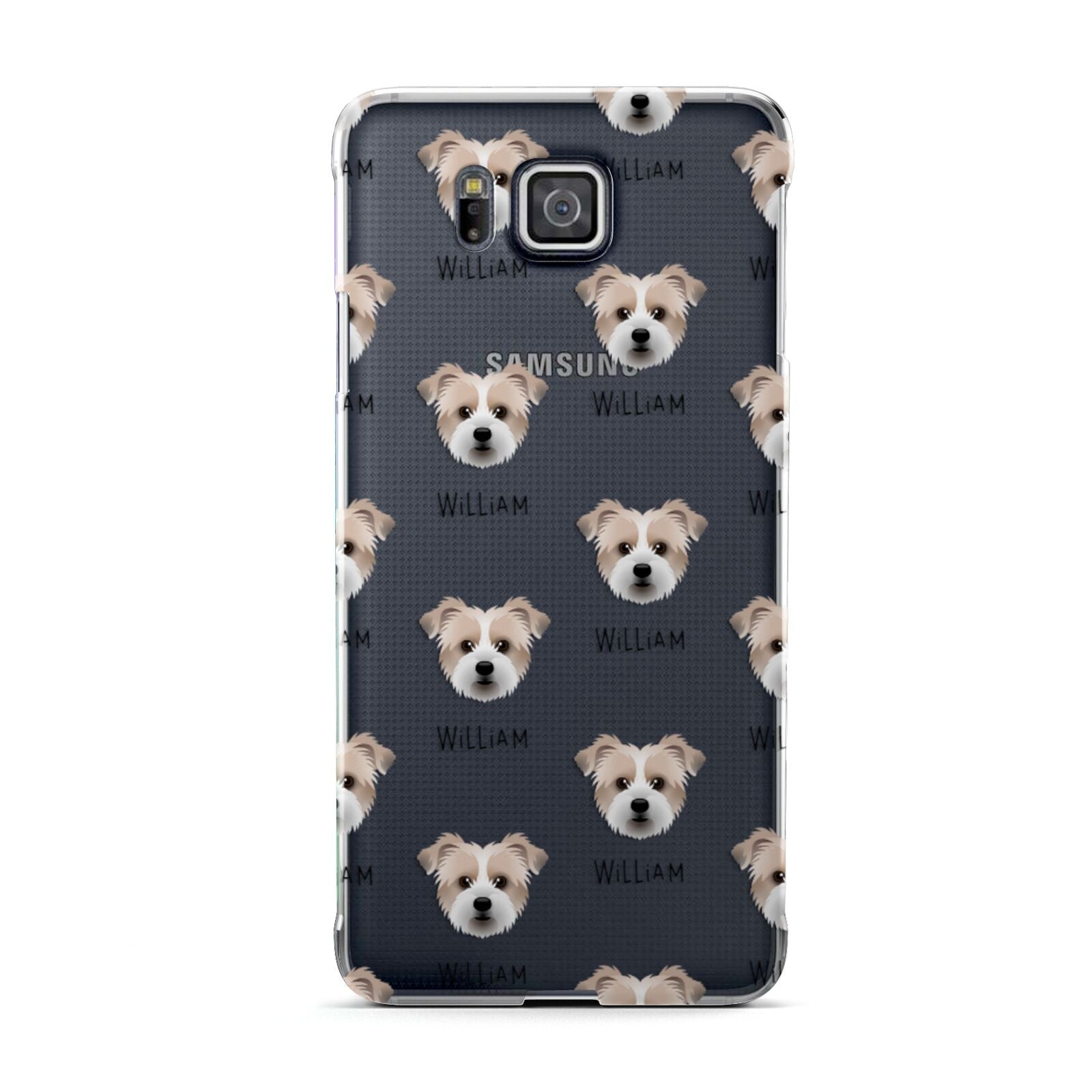 Jacktzu Icon with Name Samsung Galaxy Alpha Case