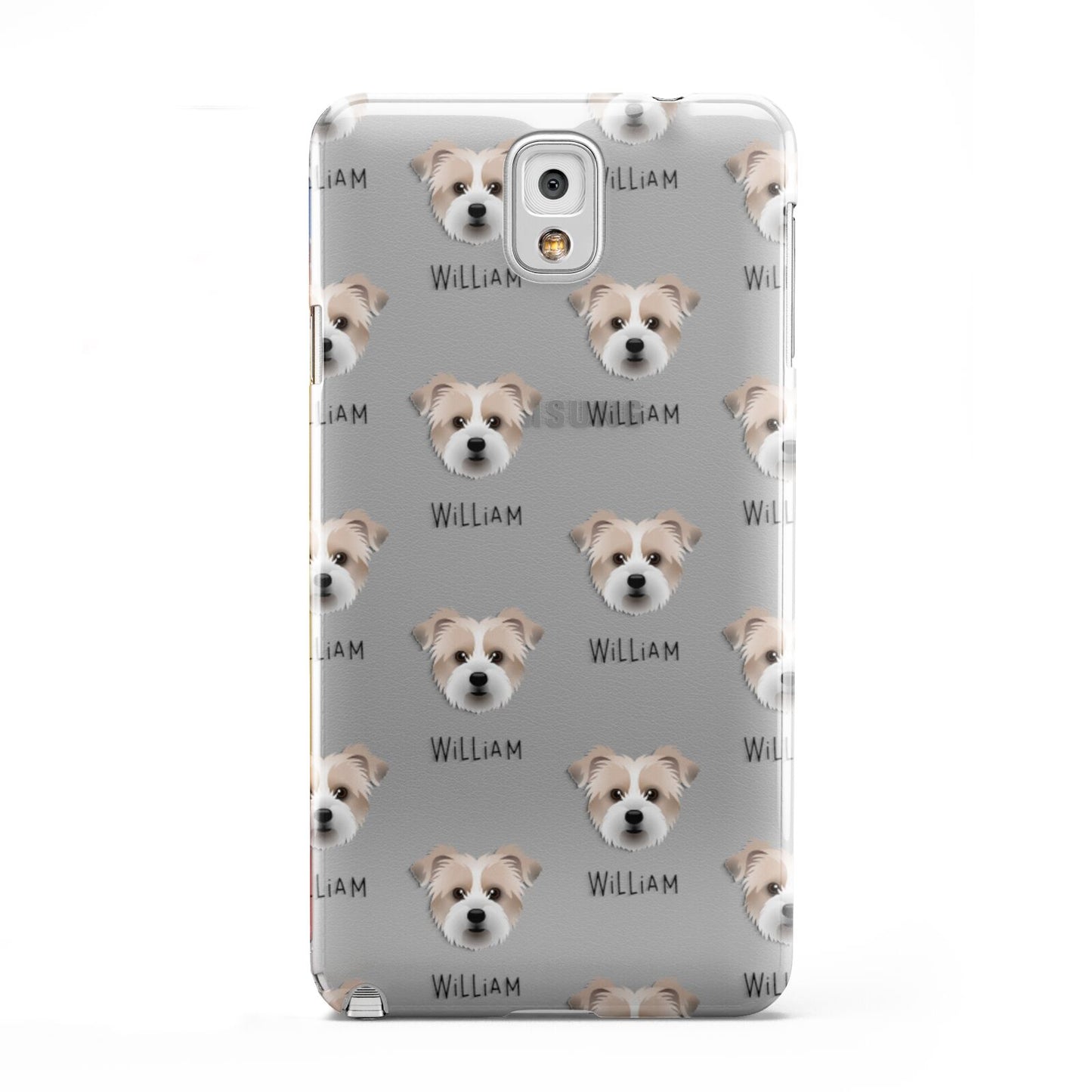 Jacktzu Icon with Name Samsung Galaxy Note 3 Case