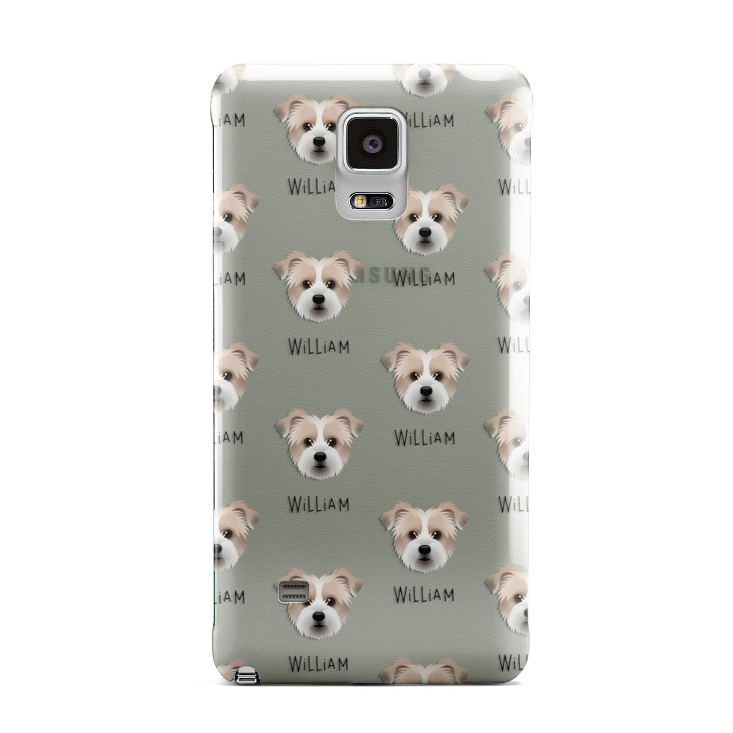 Jacktzu Icon with Name Samsung Galaxy Note 4 Case