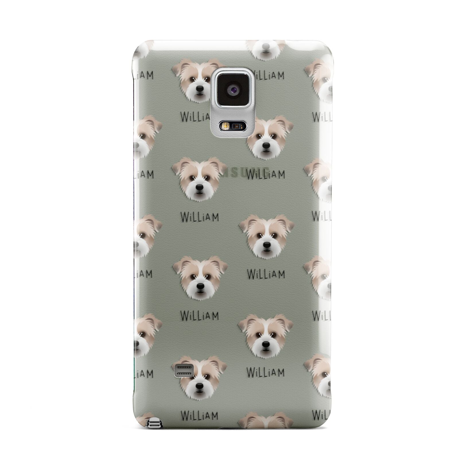 Jacktzu Icon with Name Samsung Galaxy Note 4 Case