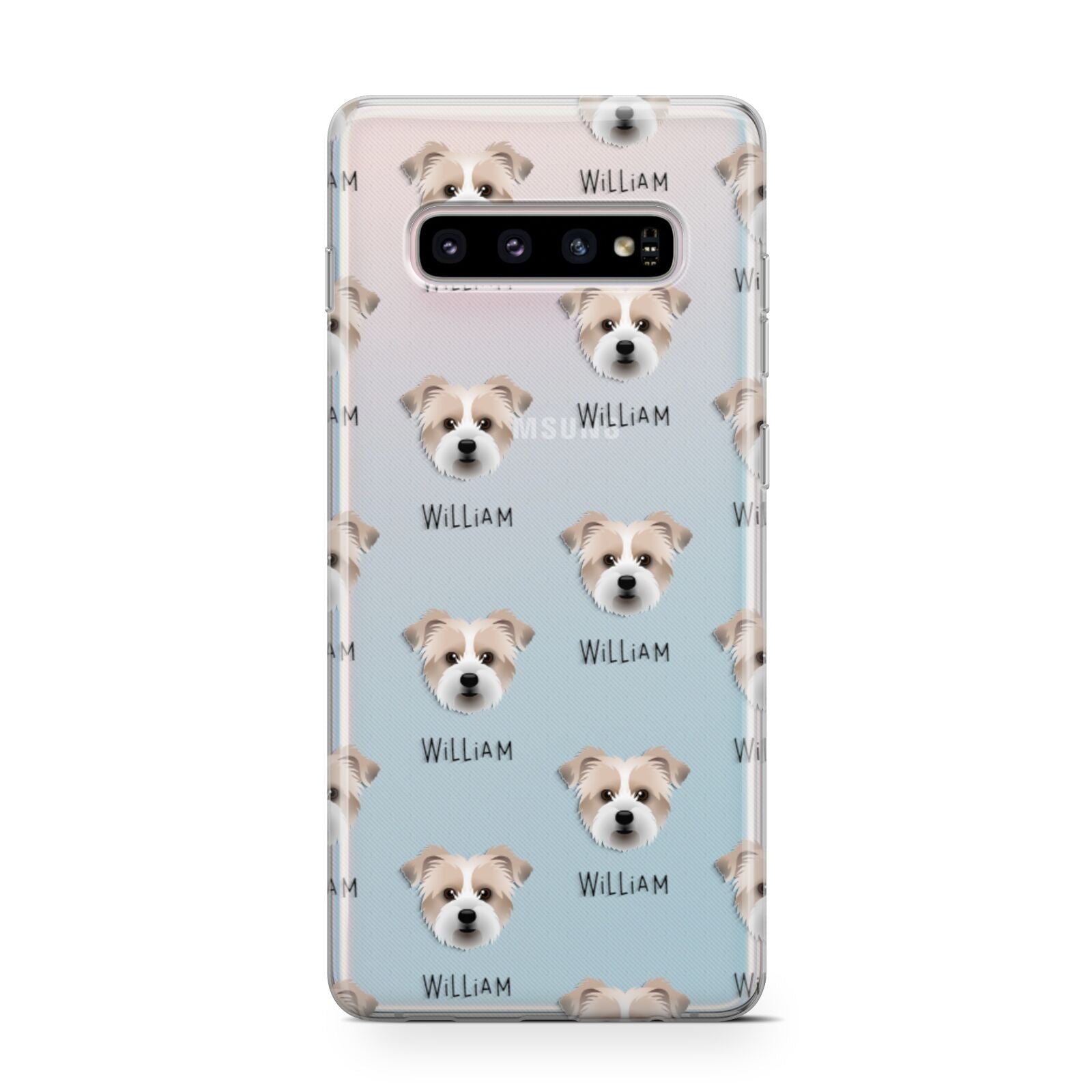 Jacktzu Icon with Name Samsung Galaxy S10 Case