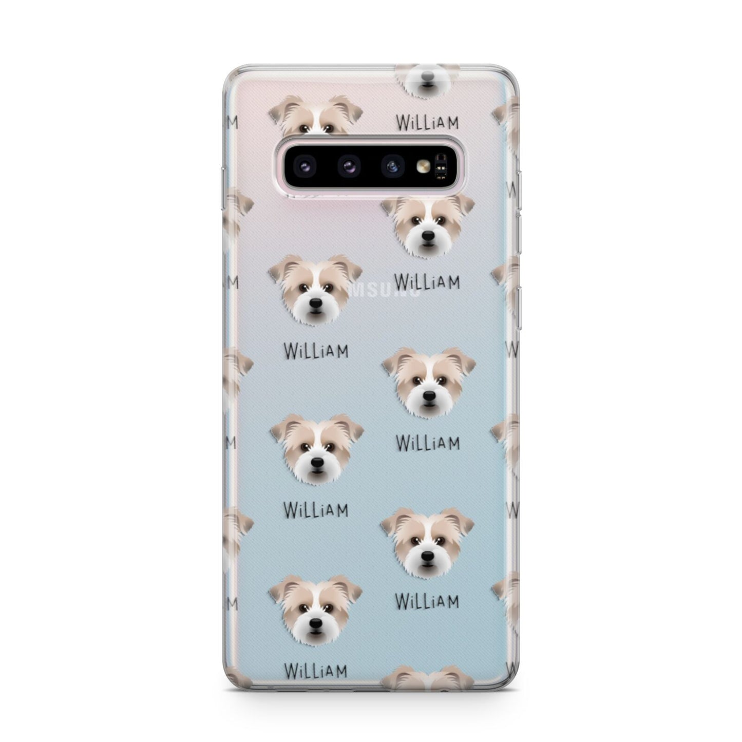 Jacktzu Icon with Name Samsung Galaxy S10 Plus Case