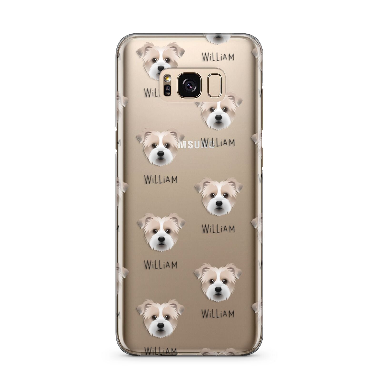 Jacktzu Icon with Name Samsung Galaxy S8 Plus Case