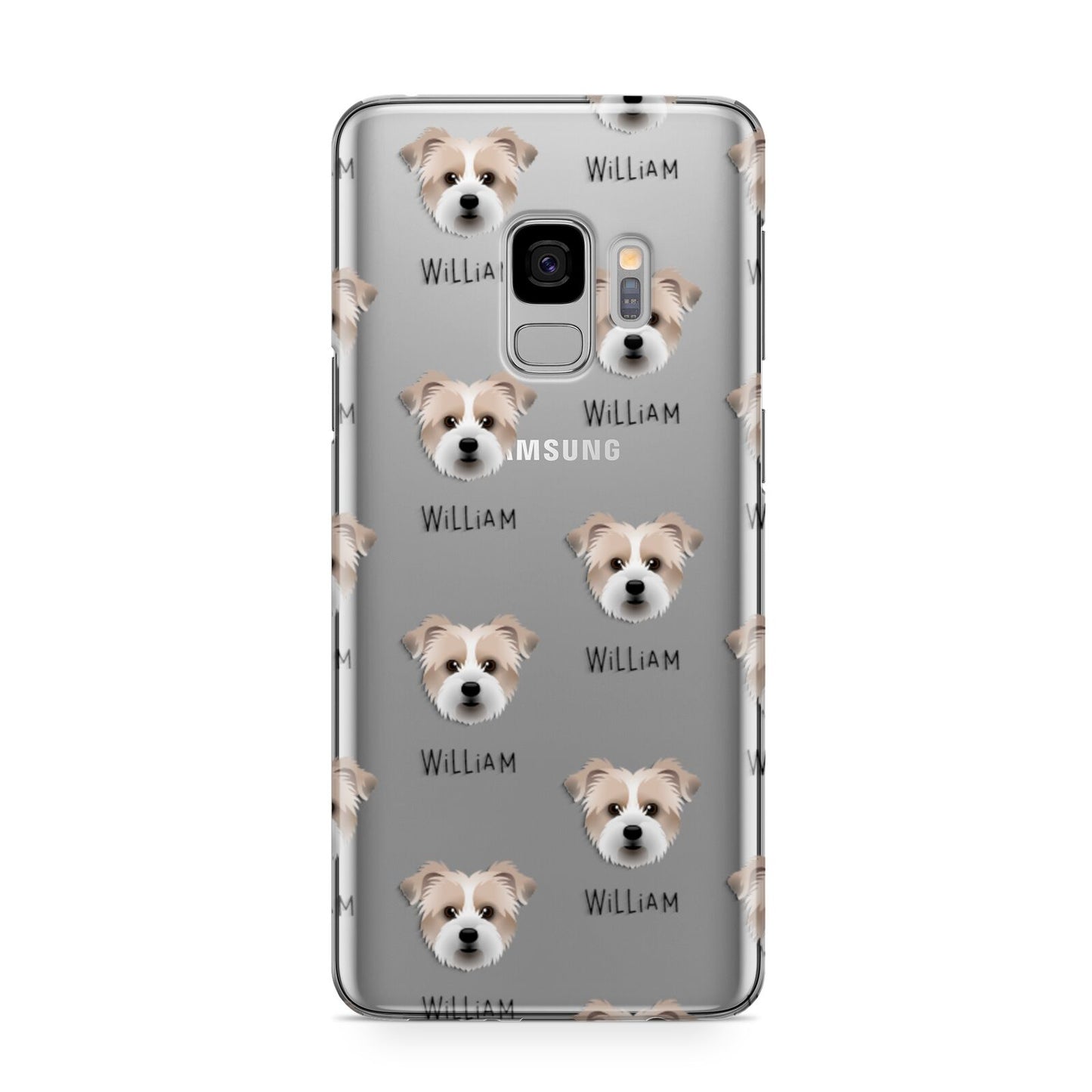 Jacktzu Icon with Name Samsung Galaxy S9 Case