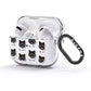 Japanese Akita Icon with Name AirPods Glitter Case 3rd Gen Side Image