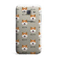 Japanese Akita Icon with Name Samsung Galaxy J7 Case