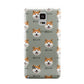 Japanese Akita Icon with Name Samsung Galaxy Note 4 Case