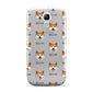 Japanese Akita Icon with Name Samsung Galaxy S4 Mini Case